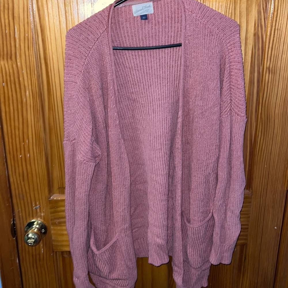 Universal Thread Pink Cardigan Size L